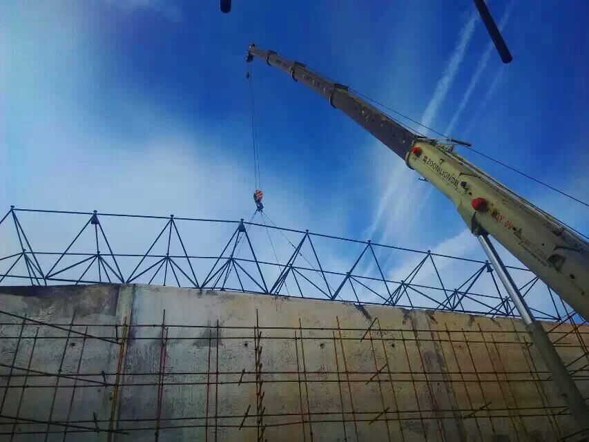 马鞍山食堂网架结构工程